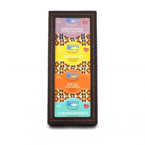 Conjunto de Conservas Prata Gourmet 4x120g